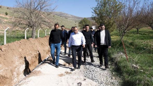  “15 yıllık içme suyu problemi uzun vadeli çözülüyor"