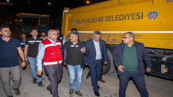 Deprem Sonrası Yol Seferberliği! Malatya'da Yan Yollar Yenileniyor!