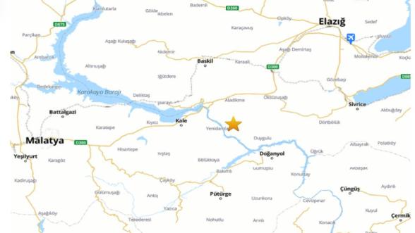 Elazığ'da Deprem! Malatya ve Çevresinde de Hissedildi