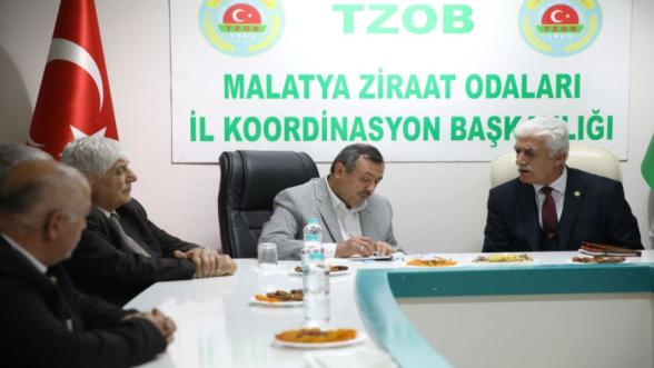 Kayısıda Güç Birliği! Ziraat Odalarına Siyasi Destek!