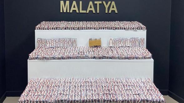 Malatya'da Binlerce Uyuşturucu Hap Ele Geçirildi!