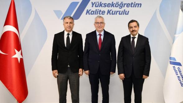 Rektör Bentli'den YÖKAK'a Ziyaret! 