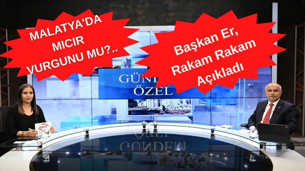 Malatya'da Mıcır Vurgunu mu?.. Başkan Er, Rakam Rakam Açıkladı