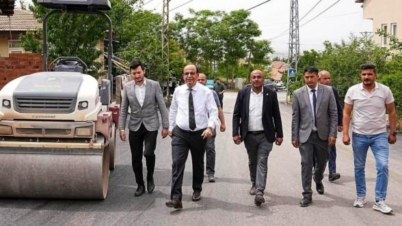 "Yeşilyurt'ta ulaşım altyapısını güçleniyor"