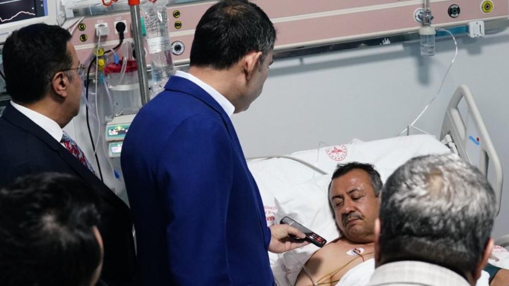 Erdoğan'dan Bakan'a Geçmiş Olsun Telefonu