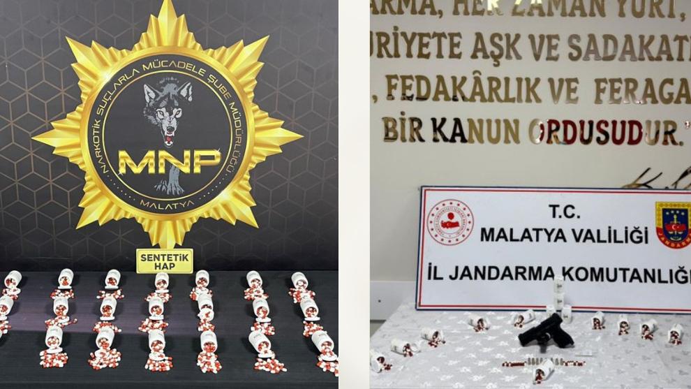 Orduzu ve Dilek'te 2 Bin Uyuşturucu Hap Ele Geçirildi