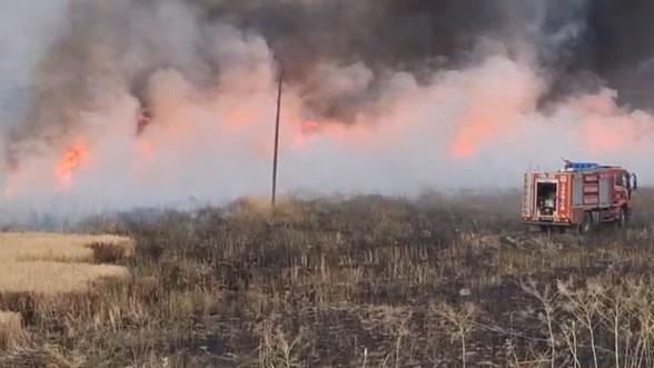 Malatya'da İtfaiye 1 Günde 41 Yangına Gitti 