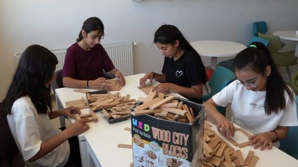 Melekbaba Gençlik Merkezi'nde renkli anlar