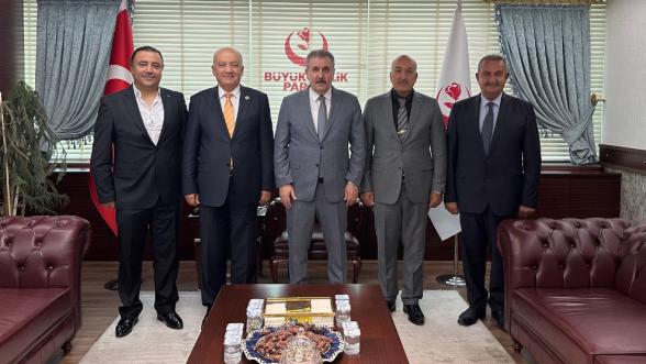 Yılmaz ve Destici, CEM Vakfı Heyetini Ağırladı 