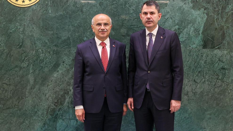 Başkan Er'den, Bakan Kurum'a Ziyaret