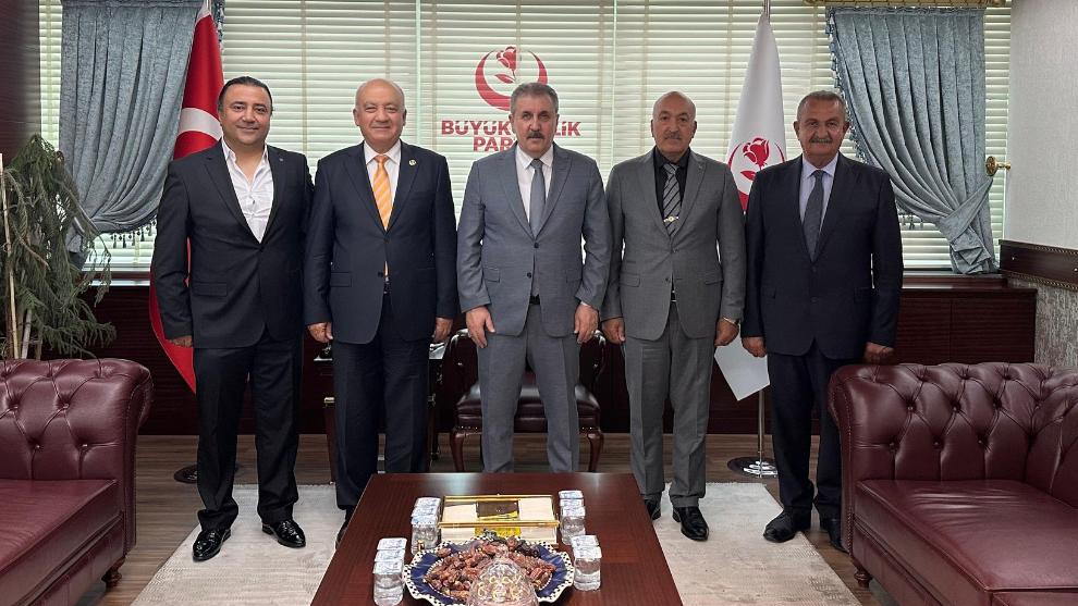 Yılmaz ve Destici, CEM Vakfı Heyetini Ağırladı