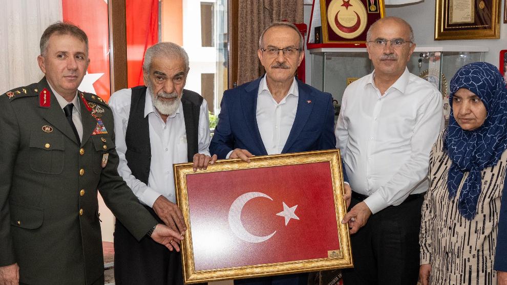 15 Temmuz Şehitleri Malatya'da Unutulmadı: Ailelerine Vefa Ziyareti!