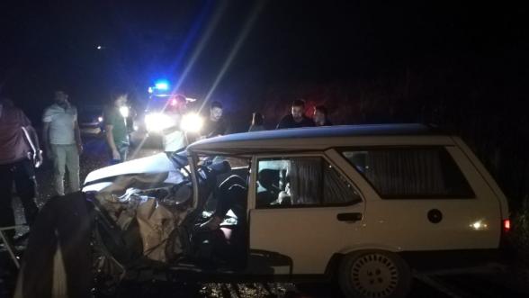  Darende'de Kafa Kafaya Çarpışma: 6 Yaralı!