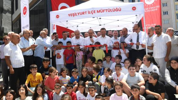 Fransa DİTİBden Yeşilyurta Yeni Camii, Kuran Kursu ve Taziye Evi