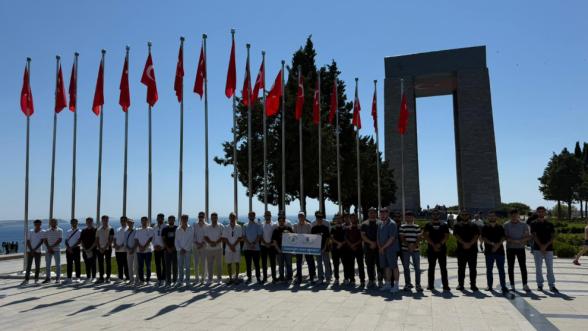 Malatyalı gençler savaş alanlarını inceledi