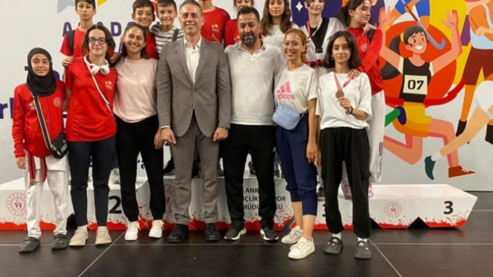 Malatyalı Nisa Çolak Tekvando Türkiye Finallerinde Üçüncü Oldu!