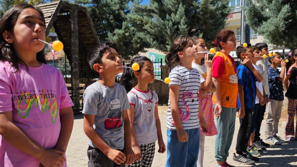 Yaz tatili Malatya'da eğlence ve öğrenmeyle geçiyor