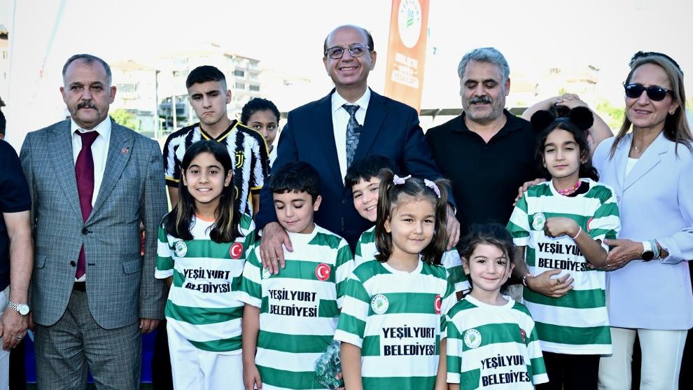 Yeşilyurt'ta çocuklar sporla buluşuyor: Yaz dönemi eğitimleri başladı