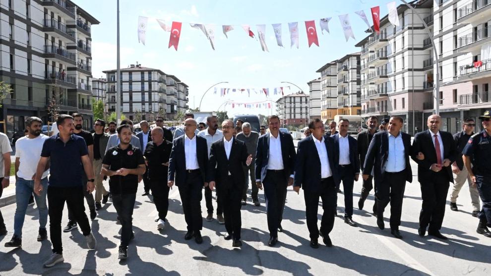 Malatya'da Erdoğan İncelemesi