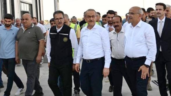 Altay Kışlası'ndaki Yeni Sanayi Sitesi'nde İnceleme