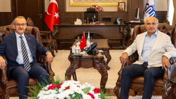 Başkan Er, Vali Seddar Yavuz'a "hayırlı olsun" dileklerini iletti