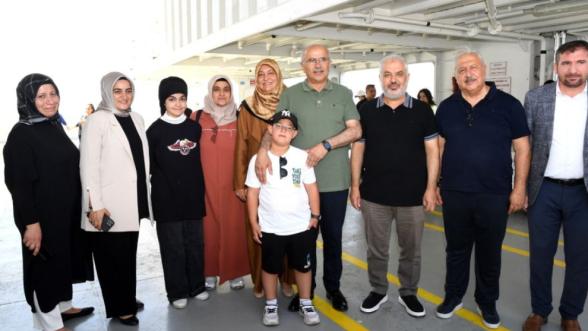 Başkan Sami Er, Yetim Çocuklarla Karakaya'da Buluştu