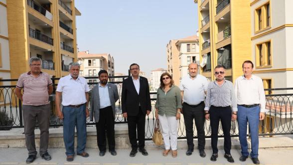 Çavuşoğlu ve Şehitfevzi Mahallelerinde TOKİ konutlarında son durum