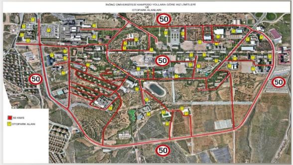 İnönü Üniversitesi Kampüsünde Radar Kontrolü Başladı