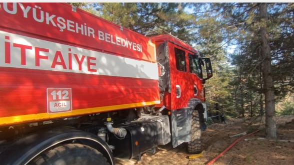 Malatya'da İki İlçede Yangın Çıktı, Ekipler Hızlı Müdahale Etti