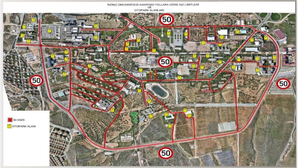 İnönü Üniversitesi Kampüsünde Radar Kontrolü Başladı