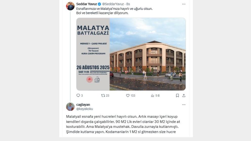 Malatya Çarşısı iddialarına Vali Yavuz'dan sert yanıt