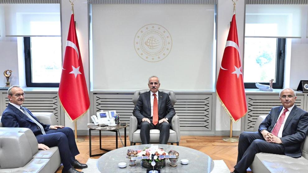 Malatya'nın ulaşım projeleri için Ankara'da görüşme