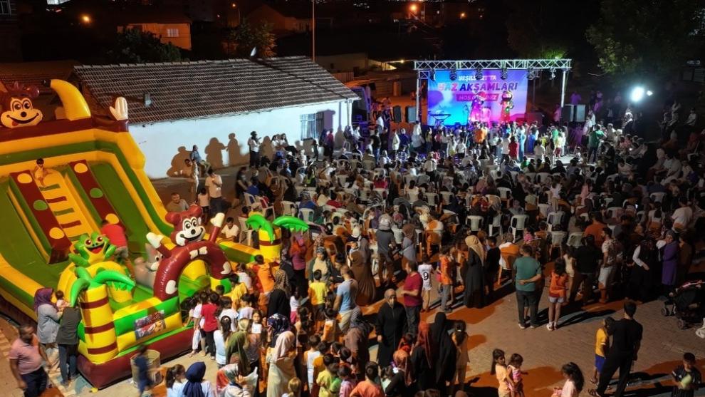 Yeşiltepe'de “Yeşilyurt'ta Yaz Akşamları” Etkinliği Yoğun İlgi Gördü