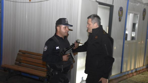  Emniyet Müdürü Kayhan Ay'dan Gece Denetimine Devam 