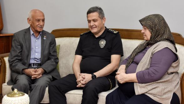 Emniyet Müdürü Kayhan Ay'dan Şehit Ailesine Ziyaret 