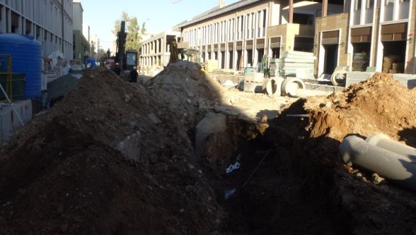 Malatya Çarşısı İnşaatında Feci Ölüm