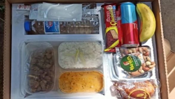 Malatya'da polisler için hazırlanan özel menü dikkat çekti