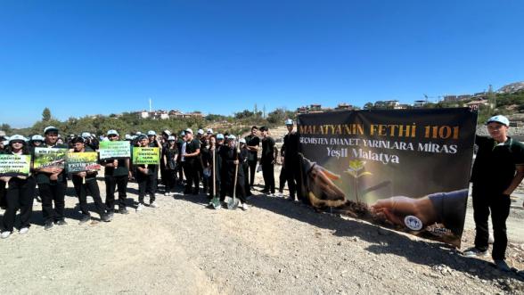 Malatya'nın Fethi Anısına 1101 Fidan Dikildi