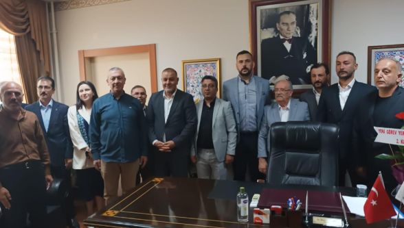 MHP İl Yönetimi, Dr. Kalı'yı Ziyaret Etti