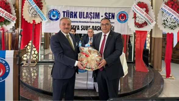 Önder Akgül Yeniden Türk Ulaşım-Sen Malatya Başkanı