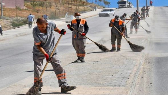 Yeşilyurt Belediyesi İkizce TOKİ ve Sanayi Sitesinde Temizlik Yaptı