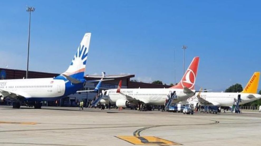 Malatya'da 1 ayda 518 uçak  iniş-kalkış yaptı