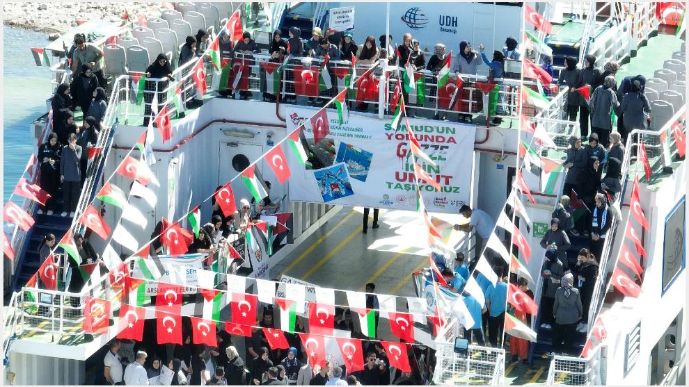 Sumud Yolunda Malatya'dan Gazze'ye Destek