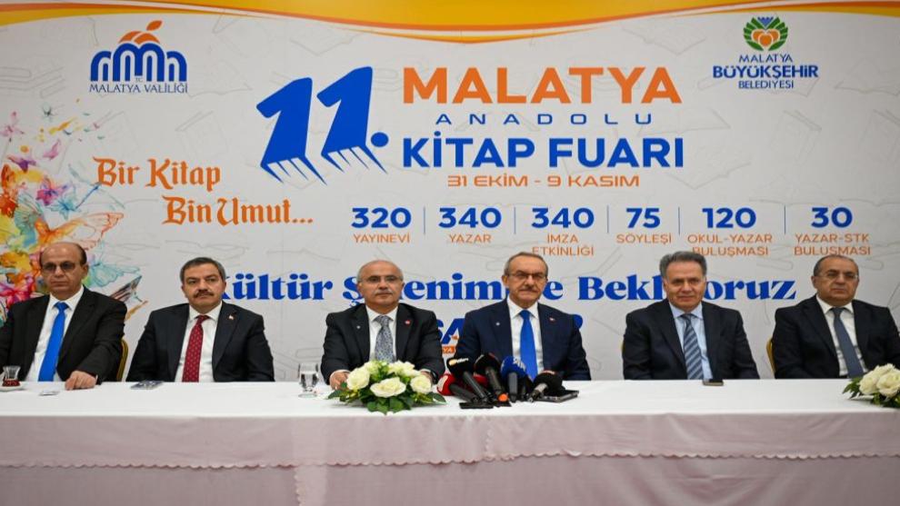 320 yayınevi ve 340 yazar Malatya'da buluşacak