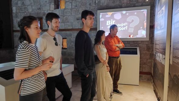 Alman Ziyaretçiler Arslantepe'den Memnun Kaldı