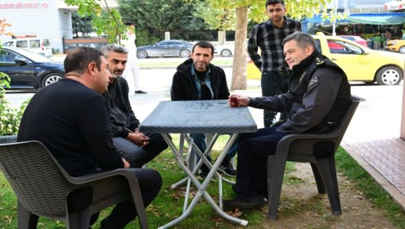 Emniyet Müdürü Ay, Esnafların Taleplerini Dinledi