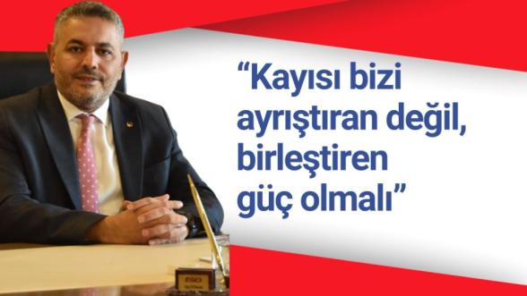 “Kayısı bizi ayrıştıran değil, birleştiren güç olmalı”