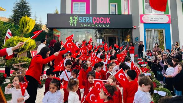 Malatya'da Anaokulu Öğrencileri Şehit ve Gaziler İçin Sahnedeydi