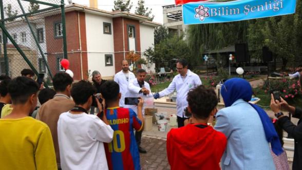 Malatya'da Çocuklar Bilimle Eğlendi
