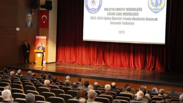 Malatya'da Okul Güvenliği İçin Emniyet ve Eğitimciler Bir Araya Geldi